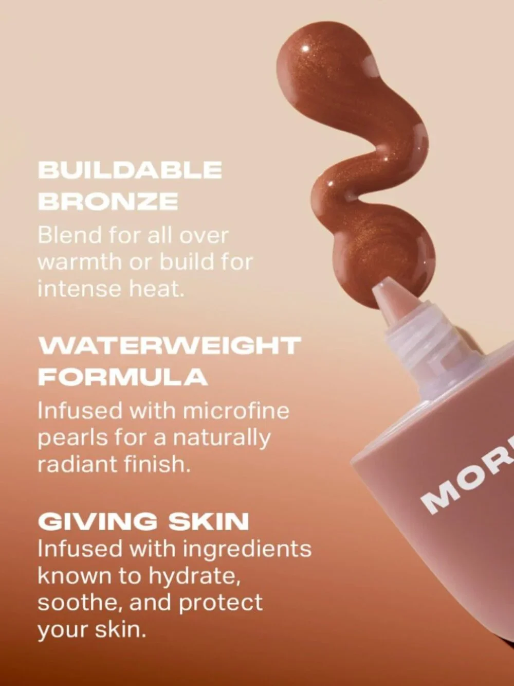 Morphe Hot Shot Sun Bronzing Drops - Waterweight Liquid Bronzer Fire Sign